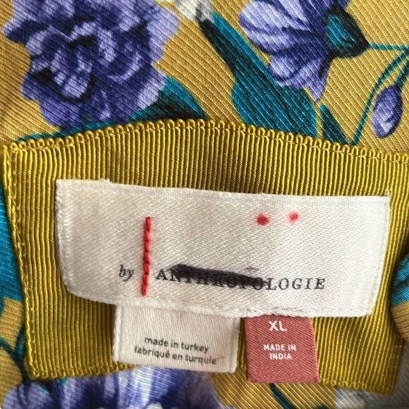 Anthropologie XL Stunning Midi Shirt Dress - Picture 5 of 8